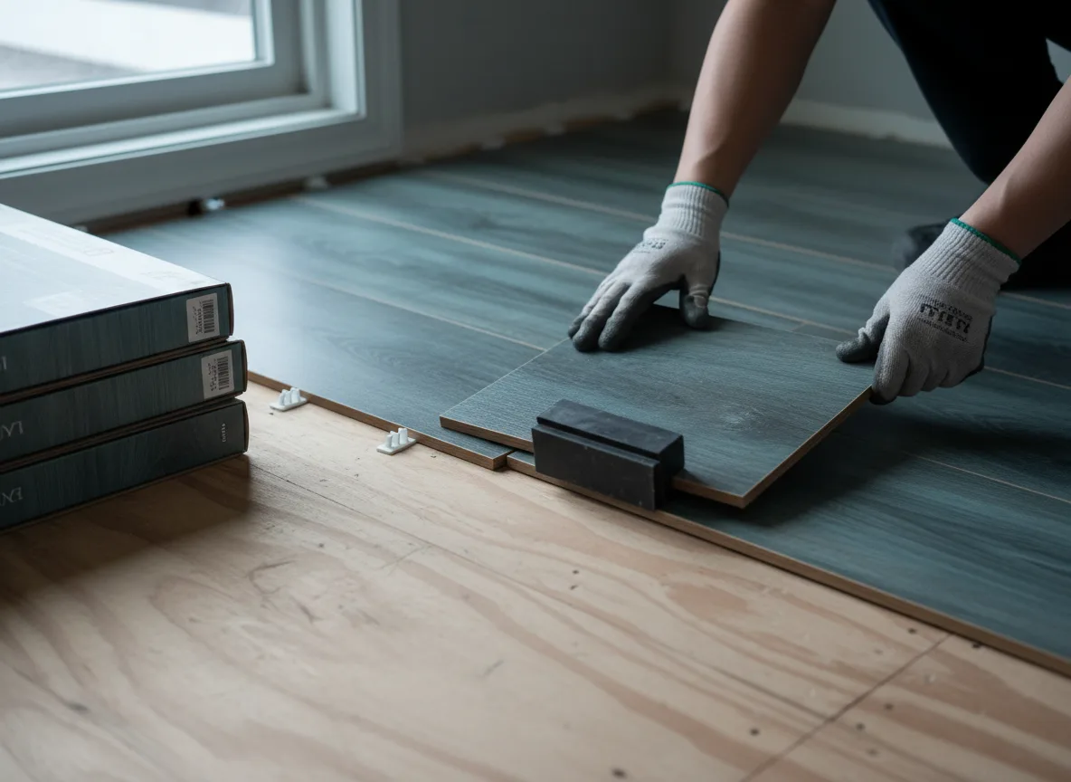 Luxury Vinyl Plank Installation company in Lansford, ND